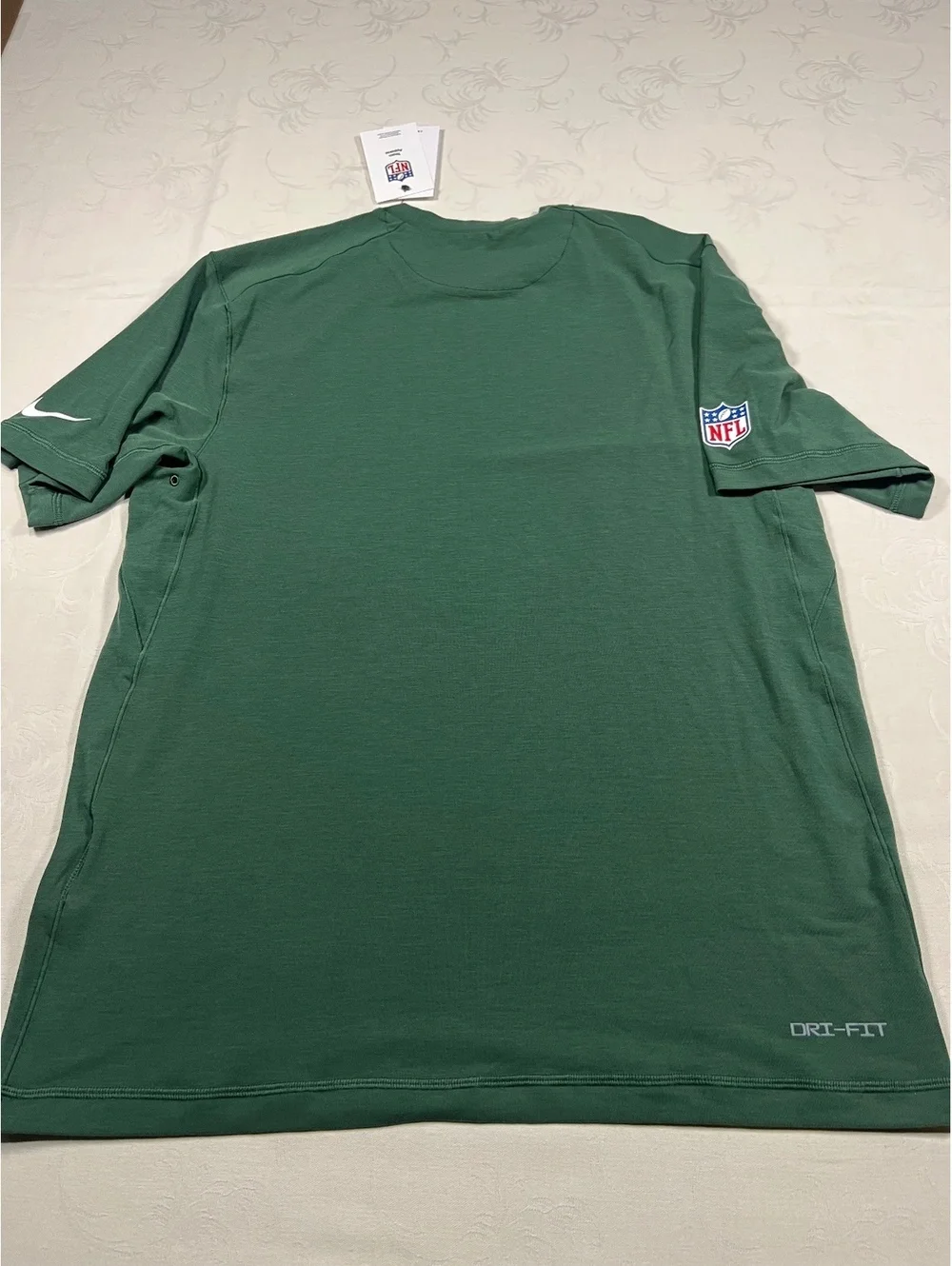 Nike Green Bay Packers Short Sleeve Performance Sideline Drifit Shirt Medium